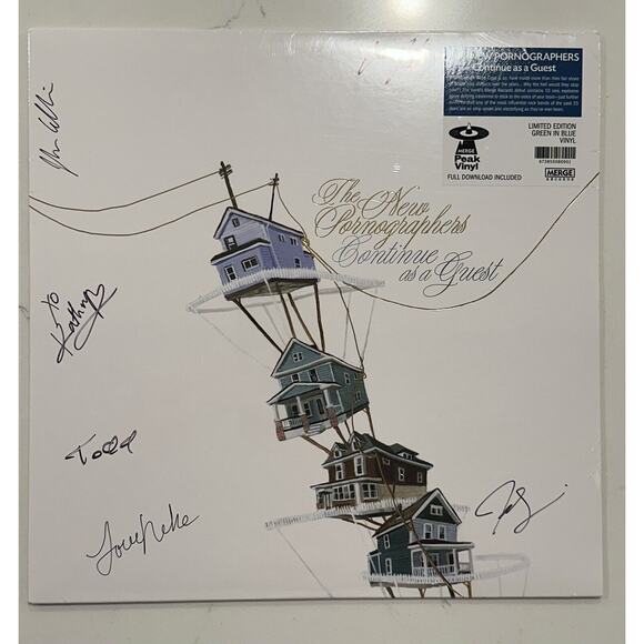 The New Pornographers band SIGNED lp album continue as a guest autographed #2 - Picture 1 of 8